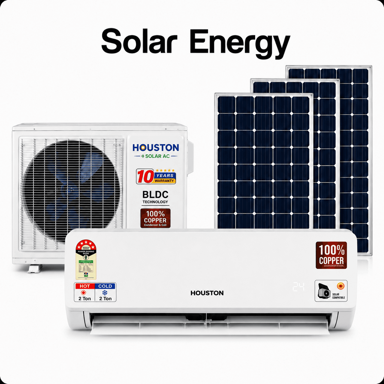 2 Ton Hot & Cold Solar AC